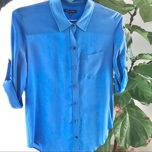 Madewell x Broadway and Broome Silk Shirt